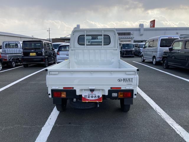 ハイゼットトラックスタンダード２ＷＤ　ＣＶＴ　スーパーＵＶＩＲカットガラス（フロントウィンドウ）　プリントレザーシート表皮　マニュアルエアコン　電動式パワーステアリング（静岡県）の中古車