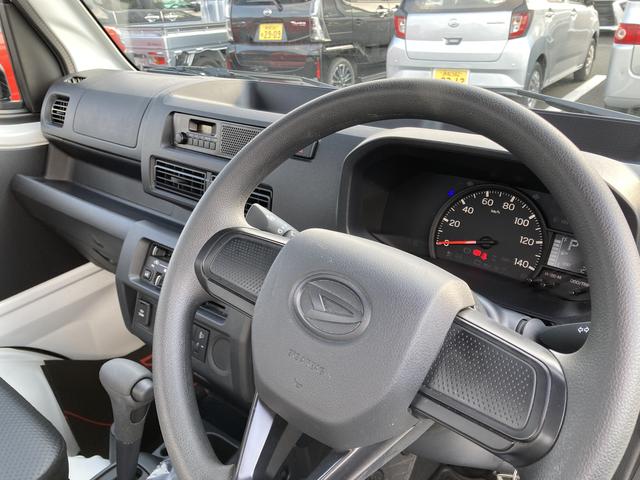 ハイゼットトラックスタンダード２ＷＤ　ＣＶＴ　スーパーＵＶＩＲカットガラス（フロントウィンドウ）　プリントレザーシート表皮　マニュアルエアコン　電動式パワーステアリング（静岡県）の中古車