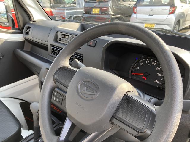 ハイゼットトラックスタンダード２ＷＤ　ＣＶＴ　スーパーＵＶＩＲカットガラス（フロントウィンドウ）　プリントレザーシート表皮　マニュアルエアコン　電動式パワーステアリング（静岡県）の中古車