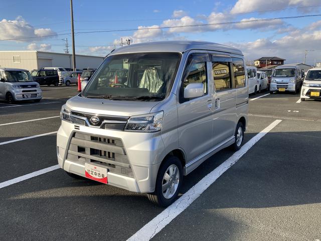 アトレーワゴンカスタムターボRS SAIIIスライドドアイージークローザー(助手席側) オートエアコン(プッシュ式) ディスチャージヘッドランプ フォグランプ キーレスエントリー(静岡県)の中古車