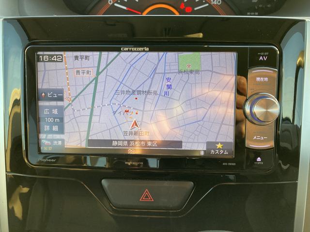 タントＸ　ＳＡIIIキーフリーシステム　パワースライドドア（左側）　オートエアコン（プッシュ式）　オートライト　ハロゲンヘッドランプ　マルチインフォメーションディスプレイ（静岡県）の中古車