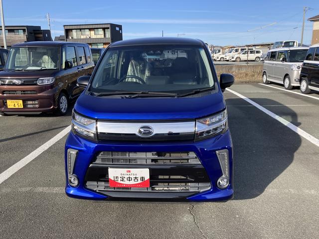 ムーヴカスタム　ＲＳ　ハイパーリミテッドＳＡIIIＬＥＤヘッドライト　パノラマモニター対応　１５インチアルミホイール　　オートエアコン（プッシュ式）　オートライト（静岡県）の中古車