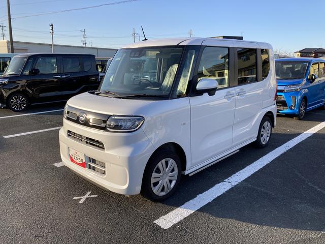 タントＸ　スローパー福祉車両　１４インチフルホイールキャップ　フルＬＥＤヘッドランプ　オート格納式カラードドアミラー　左側パワースライドドア　ＴＦＴカラーマルチインフォメーションディスプレイ　フルファブリックシート（静岡県）の中古車