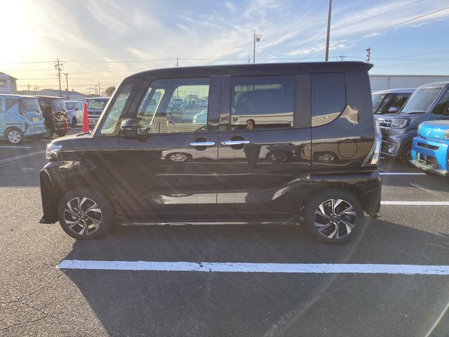 タントカスタムＸ１４インチアルミホイール　大型エアロバンパー　フルＬＥＤヘッドランプ　オート格納式カラードドアミラー　両側パワースライドドア　キーフリーシステム　プッシュボタンスタート（静岡県）の中古車