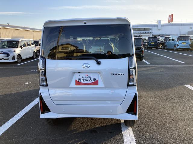 タントカスタムＸ１４インチアルミホイール　大型エアロバンパー　フルＬＥＤヘッドランプ　オート格納式カラードドアミラー　両側パワースライドドア　キーフリーシステム　プッシュボタンスタート（静岡県）の中古車