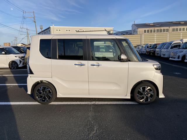 タントカスタムＸ１４インチアルミホイール　大型エアロバンパー　フルＬＥＤヘッドランプ　オート格納式カラードドアミラー　両側パワースライドドア　キーフリーシステム　プッシュボタンスタート（静岡県）の中古車