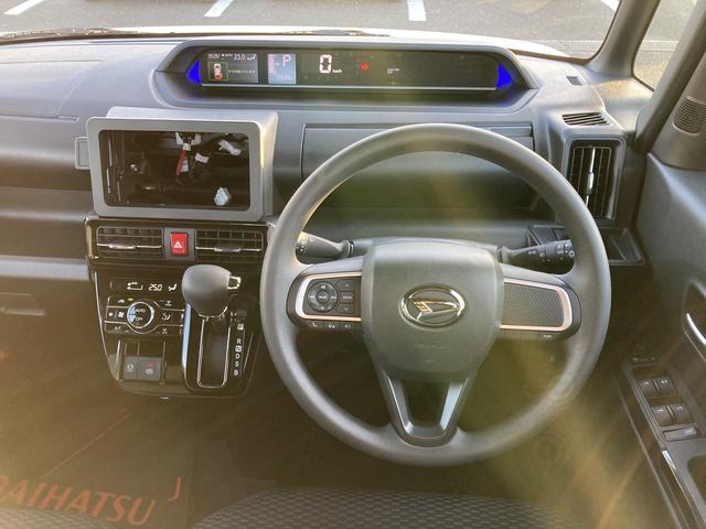 タントカスタムＸ１４インチアルミホイール　大型エアロバンパー　フルＬＥＤヘッドランプ　オート格納式カラードドアミラー　両側パワースライドドア　キーフリーシステム　プッシュボタンスタート（静岡県）の中古車