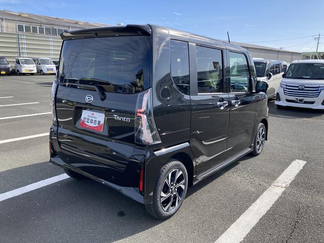 タントカスタムＸディスプレイオーディオ付　１４インチアルミホイール　大型エアロバンパー　フルＬＥＤヘッドランプ　オート格納式カラードドアミラー　両側パワースライドドア　キーフリーシステム　プッシュボタンスタート（静岡県）の中古車