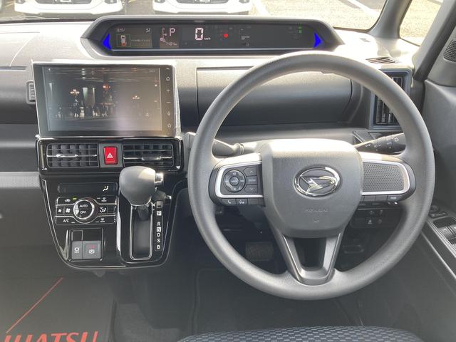 タントカスタムＸディスプレイオーディオ付　１４インチアルミホイール　大型エアロバンパー　フルＬＥＤヘッドランプ　オート格納式カラードドアミラー　両側パワースライドドア　キーフリーシステム　プッシュボタンスタート（静岡県）の中古車