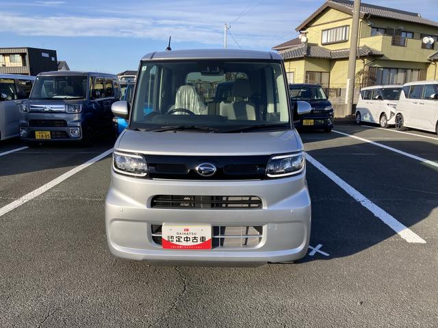 タントＸ１４インチフルホイールキャップ　フルＬＥＤヘッドランプ　オート格納式カラードドアミラー　左側パワースライドドア　ＴＦＴカラーマルチインフォメーションディスプレイ　フルファブリックシート（静岡県）の中古車