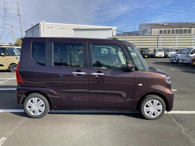 タントＸ１４インチフルホイールキャップ　フルＬＥＤヘッドランプ　オート格納式カラードドアミラー　左側パワースライドドア　ＴＦＴカラーマルチインフォメーションディスプレイ　フルファブリックシート（静岡県）の中古車