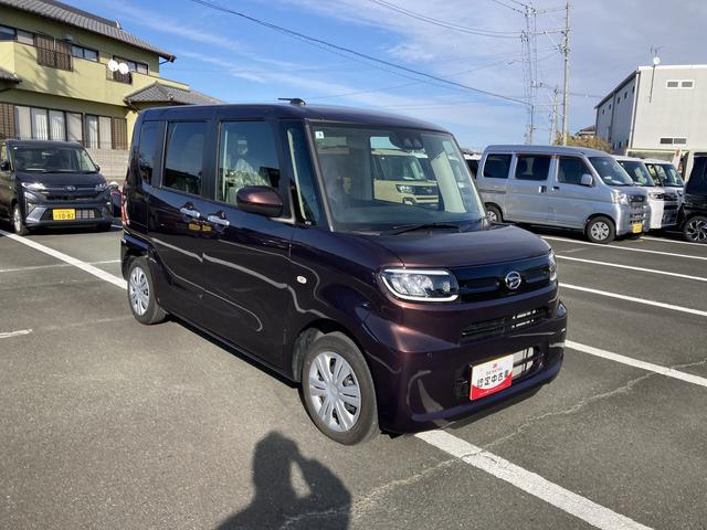 タントＸ１４インチフルホイールキャップ　フルＬＥＤヘッドランプ　オート格納式カラードドアミラー　左側パワースライドドア　ＴＦＴカラーマルチインフォメーションディスプレイ　フルファブリックシート（静岡県）の中古車