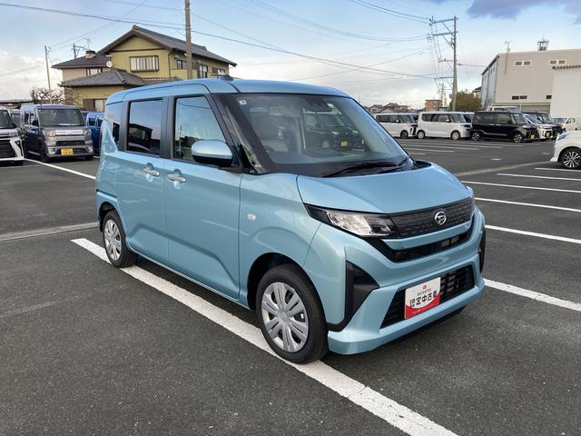 ムーヴＸキーフリーシステム　プッシュボタンスタート　ＬＥＤヘッドライト　１４インチフルホイールキャップ　マルチインフォメーションディスプレイ　左側パワースライドドア（静岡県）の中古車