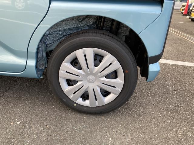 ムーヴＸキーフリーシステム　プッシュボタンスタート　ＬＥＤヘッドライト　１４インチフルホイールキャップ　マルチインフォメーションディスプレイ　左側パワースライドドア（静岡県）の中古車