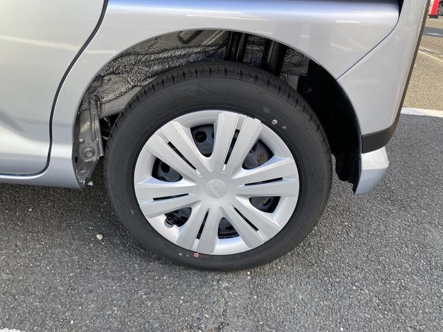 ムーヴXキーフリーシステム プッシュボタンスタート LEDヘッドライト 14インチフルホイールキャップ マルチインフォメーションディスプレイ 左側パワースライドドア(静岡県)の中古車