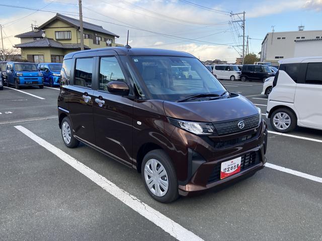 ムーヴＸキーフリーシステム　プッシュボタンスタート　ＬＥＤヘッドライト　１４インチフルホイールキャップ　マルチインフォメーションディスプレイ　左側パワースライドドア（静岡県）の中古車