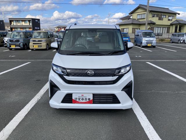 ムーヴＸキーフリーシステム　プッシュボタンスタート　ＬＥＤヘッドライト　１４インチフルホイールキャップ　マルチインフォメーションディスプレイ　左側パワースライドドア（静岡県）の中古車