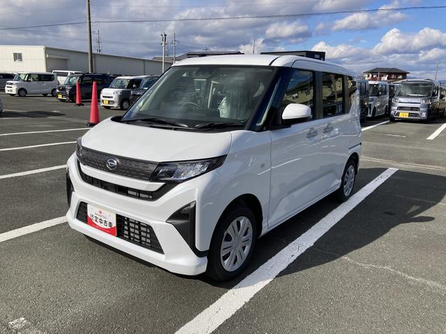 ムーヴＸキーフリーシステム　プッシュボタンスタート　ＬＥＤヘッドライト　１４インチフルホイールキャップ　マルチインフォメーションディスプレイ　左側パワースライドドア（静岡県）の中古車