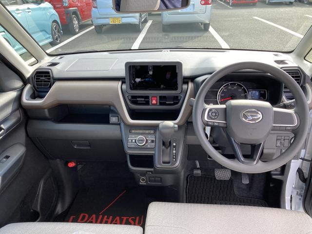 ムーヴＸキーフリーシステム　プッシュボタンスタート　ＬＥＤヘッドライト　１４インチフルホイールキャップ　マルチインフォメーションディスプレイ　左側パワースライドドア（静岡県）の中古車