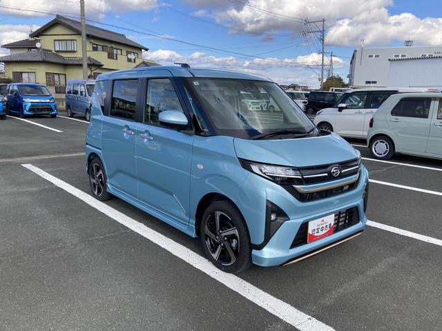 ムーヴＲＳキーフリーシステム　プッシュボタンスタート　ＬＥＤヘッドライト　１５インチアルミホイール　両側パワースライドドア　カラーマルチインフォメーションディスプレイ（静岡県）の中古車