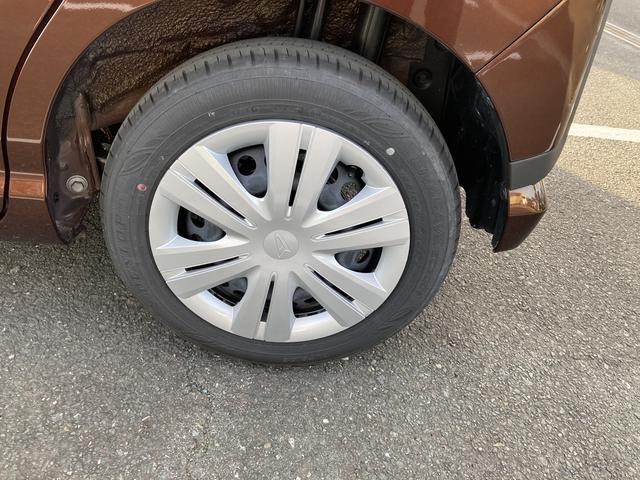 ムーヴＸキーフリーシステム　プッシュボタンスタート　ＬＥＤヘッドライト　１４インチフルホイールキャップ　マルチインフォメーションディスプレイ　左側パワースライドドア（静岡県）の中古車