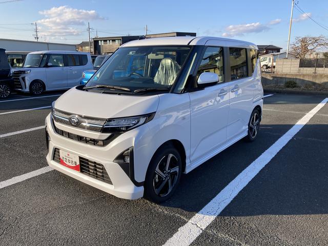 ムーヴＲＳキーフリーシステム　プッシュボタンスタート　ＬＥＤヘッドライト　１５インチアルミホイール　両側パワースライドドア　カラーマルチインフォメーションディスプレイ（静岡県）の中古車