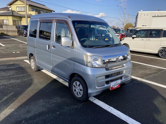 ハイゼットカーゴクルーズターボリミテッドメッキフロントグリル 電動格納カラードドアミラー 荷室LEDランプ オーバーヘッドシェルフ パワーウインドウ キーレスエントリー(静岡県)の中古車