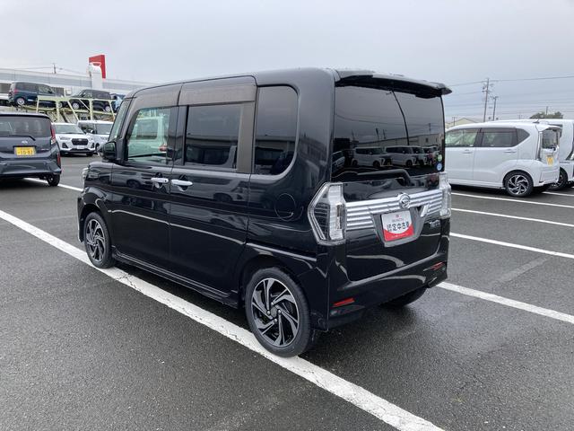 タントカスタムＲＳ　トップエディションＶＳ　ＳＡIII１５インチアルミホイール　大型エアロバンパー　ＬＥＤヘッドランプ　オート格納式カラードドアミラー　本革巻ステアリングホイール　両側パワースライドドア（静岡県）の中古車