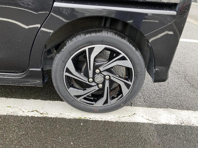 タントカスタムＲＳ　トップエディションＶＳ　ＳＡIII１５インチアルミホイール　大型エアロバンパー　ＬＥＤヘッドランプ　オート格納式カラードドアミラー　本革巻ステアリングホイール　両側パワースライドドア（静岡県）の中古車