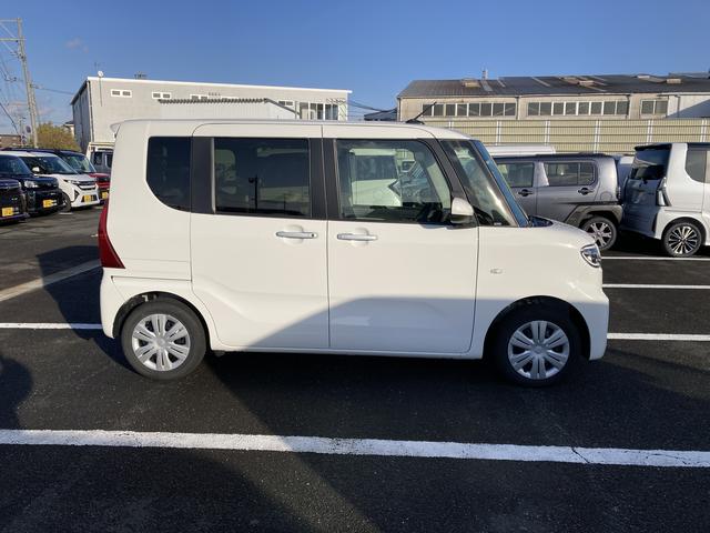 タントウェルカムシートリフトＸ１４インチフルホイールキャップ　フルＬＥＤヘッドランプ　オート格納式カラードドアミラー　左側パワースライドドア　ＴＦＴカラーマルチインフォメーションディスプレイ　フルファブリックシート（静岡県）の中古車