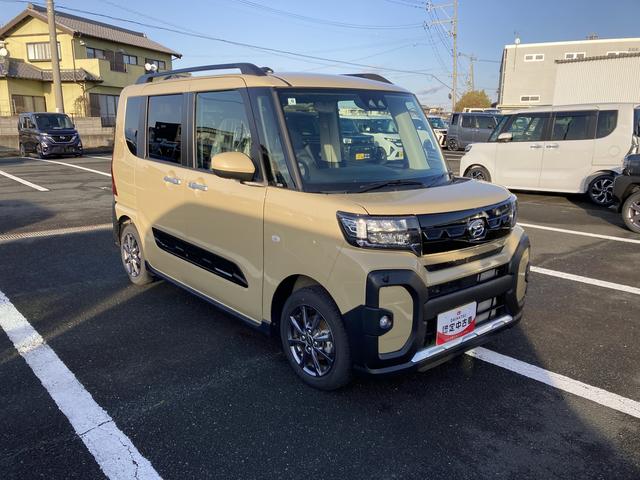 タントファンクロス１４インチアルミホイール　フルＬＥＤヘッドランプ　オート格納式カラードドアミラー　両側パワースライドドア　キーフリーシステム　プッシュボタンスタート　ミラクルオープンドア（静岡県）の中古車