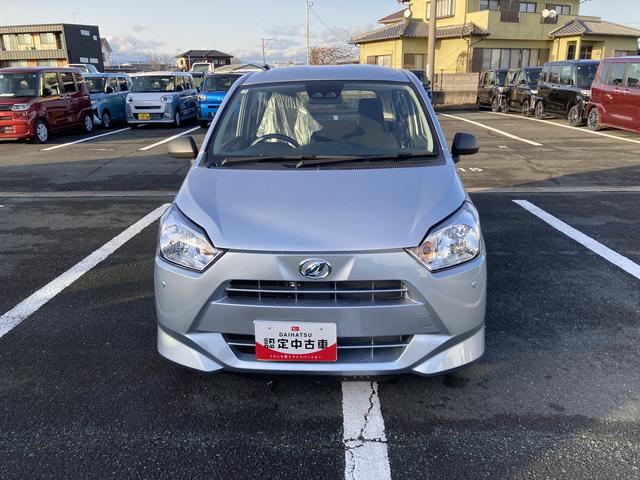 ミライースＬ　ＳＡIII１３インチフルホイールキャップ　マルチリフレクターハロゲンヘッドランプ　可倒式ドアミラー　自発光式デジタルメーターアンバーイルミネーションメーター　マニュアルエアコン（ダイヤル式）　キーレスエントリー（静岡県）の中古車