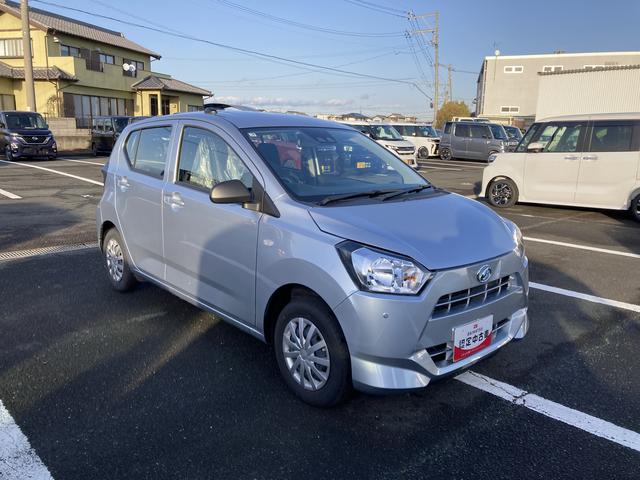 ミライースＬ　ＳＡIII１３インチフルホイールキャップ　マルチリフレクターハロゲンヘッドランプ　可倒式ドアミラー　自発光式デジタルメーターアンバーイルミネーションメーター　マニュアルエアコン（ダイヤル式）　キーレスエントリー（静岡県）の中古車