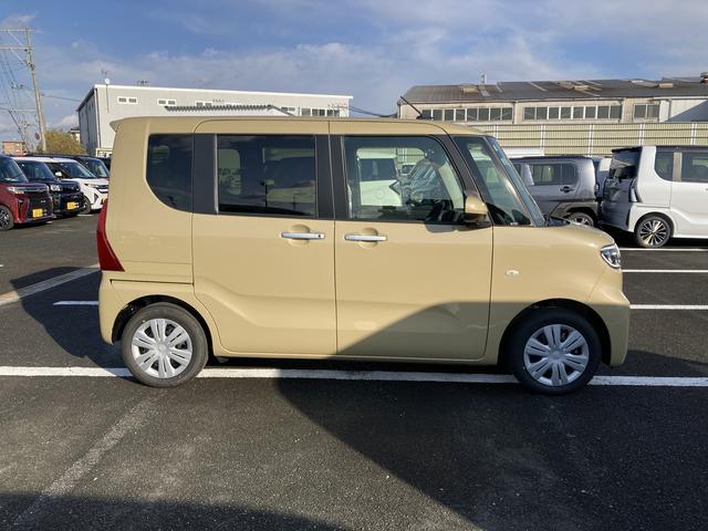 タントXリミテッド14インチフルホイールキャップ フルLEDヘッドランプ オート格納式カラードドアミラー 両側パワースライドドア TFTカラーマルチインフォメーションディスプレイ フルファブリックシート(静岡県)の中古車