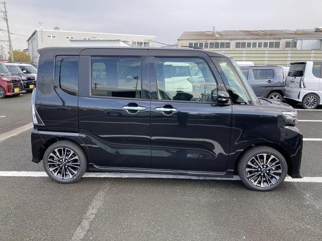 タントカスタムＲＳリミテッド１５インチアルミホイール　キーフリーシステム　プッシュボタンスタート　オートエアコン（プッシュ式）　フルＬＥＤヘッドランプ　オート格納式カラードドアミラー　本革巻ステアリングホイール　スマートクルーズ（静岡県）の中古車