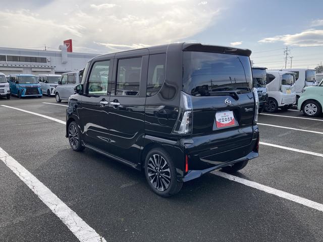 タントカスタムＲＳリミテッド１５インチアルミホイール　キーフリーシステム　プッシュボタンスタート　オートエアコン（プッシュ式）　フルＬＥＤヘッドランプ　オート格納式カラードドアミラー　本革巻ステアリングホイール　スマートクルーズ（静岡県）の中古車