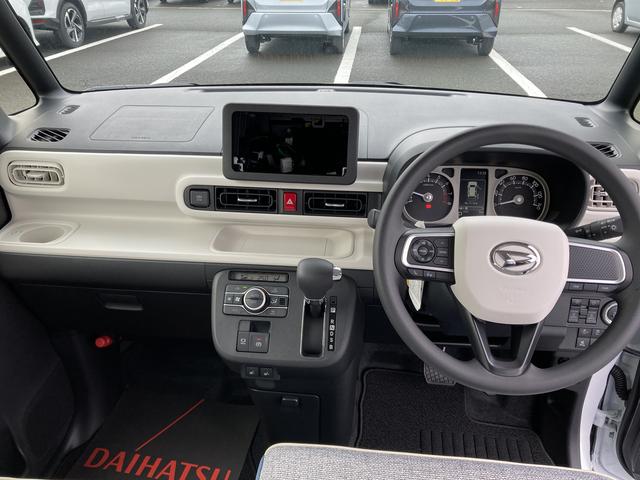 ムーヴキャンバスストライプスG14インチフルホイールキャップ LEDヘッドランプ LEDフォグランプ ホっとカップホルダー 両側パワースライドドア キーフリーシステム プッシュボタンスタート UVカットガラス(静岡県)の中古車