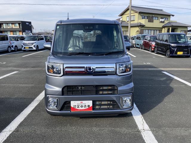 ウェイクＧターボＶＳ　ＳＡIII１５インチアルミホイール　両側パワースライドドア　ＵＶカットガラス　キーフリーシステム　オートエアコン（プッシュ式）　ＬＥＤヘッドランプ	本革巻ステアリングホイール（静岡県）の中古車