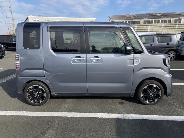 ウェイクＧターボＶＳ　ＳＡIII１５インチアルミホイール　両側パワースライドドア　ＵＶカットガラス　キーフリーシステム　オートエアコン（プッシュ式）　ＬＥＤヘッドランプ	本革巻ステアリングホイール（静岡県）の中古車