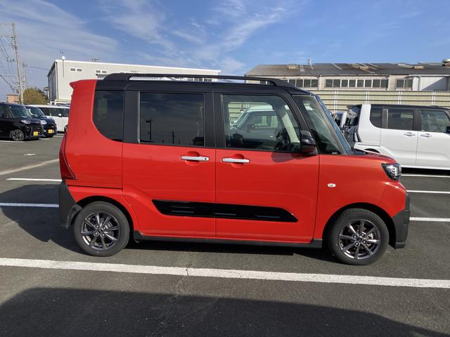 タントファンクロス１４インチアルミホイール　フルＬＥＤヘッドランプ　オート格納式カラードドアミラー　両側パワースライドドア　キーフリーシステム　プッシュボタンスタート（静岡県）の中古車