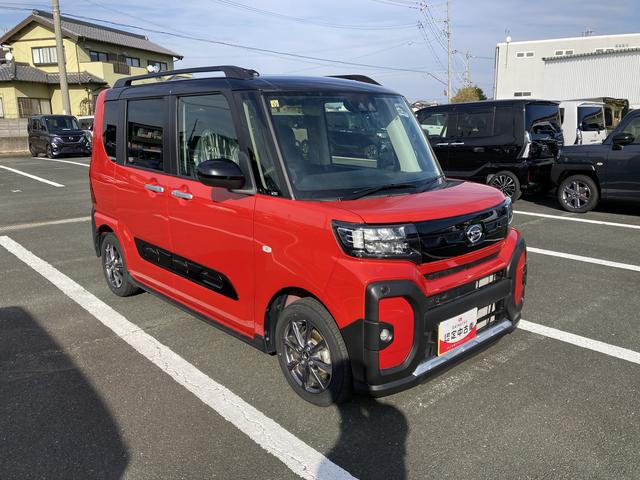 タントファンクロス１４インチアルミホイール　フルＬＥＤヘッドランプ　オート格納式カラードドアミラー　両側パワースライドドア　キーフリーシステム　プッシュボタンスタート（静岡県）の中古車