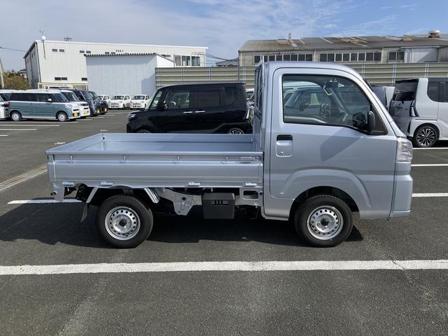 ハイゼットトラックスタンダード2WD CVT スーパーUVIRカットガラス(フロントウィンドウ) プリントレザーシート表皮 マニュアルエアコン 電動式パワーステアリング(静岡県)の中古車