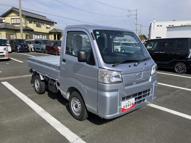 ハイゼットトラックスタンダード2WD CVT スーパーUVIRカットガラス(フロントウィンドウ) プリントレザーシート表皮 マニュアルエアコン 電動式パワーステアリング(静岡県)の中古車