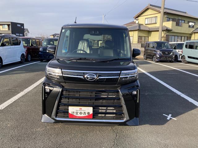 タントカスタムX14インチアルミホイール 大型エアロバンパー フルLEDヘッドランプ オート格納式カラードドアミラー 両側パワースライドドア キーフリーシステム プッシュボタンスタート(静岡県)の中古車