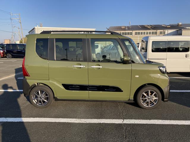 タントファンクロス１４インチアルミホイール　フルＬＥＤヘッドランプ　オート格納式カラードドアミラー　両側パワースライドドア　キーフリーシステム　プッシュボタンスタート（静岡県）の中古車