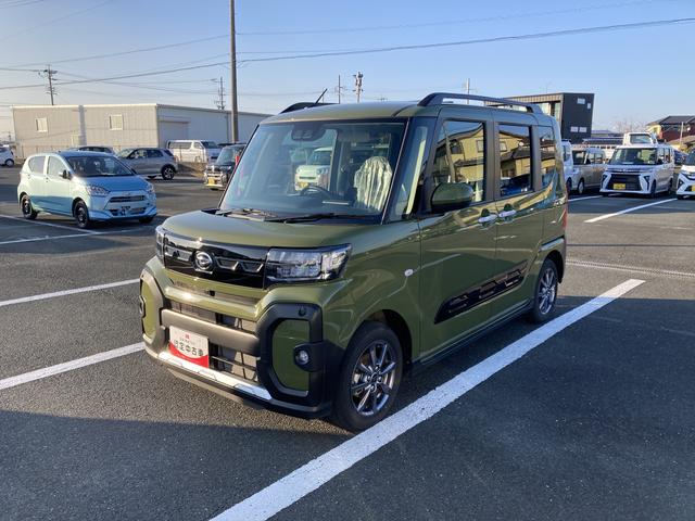 タントファンクロス１４インチアルミホイール　フルＬＥＤヘッドランプ　オート格納式カラードドアミラー　両側パワースライドドア　キーフリーシステム　プッシュボタンスタート（静岡県）の中古車