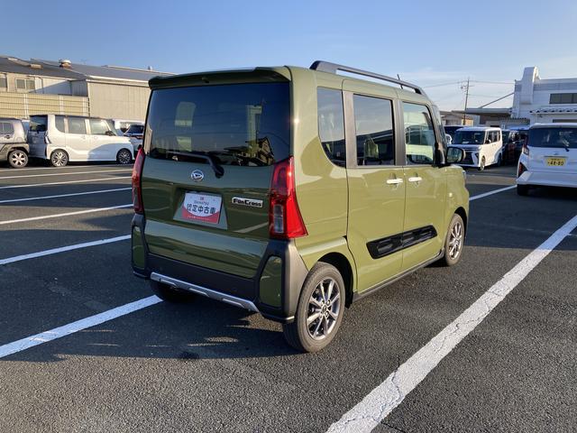 タントファンクロス１４インチアルミホイール　フルＬＥＤヘッドランプ　オート格納式カラードドアミラー　両側パワースライドドア　キーフリーシステム　プッシュボタンスタート（静岡県）の中古車