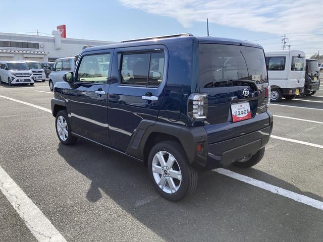 タフトＧ１５インチアルミホイール　オートレベリング機能付フルＬＥＤヘッドランプ　ＬＥＤフォグランプ　本革巻ステアリングホイール　本革巻インパネセンターシフト　ＴＦＴカラーマルチインフォメーションディスプレイ（静岡県）の中古車