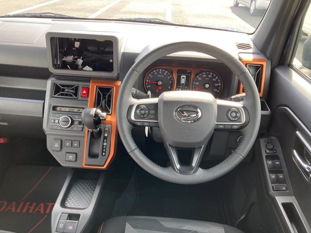 タフトＧ１５インチアルミホイール　オートレベリング機能付フルＬＥＤヘッドランプ　ＬＥＤフォグランプ　本革巻ステアリングホイール　本革巻インパネセンターシフト　ＴＦＴカラーマルチインフォメーションディスプレイ（静岡県）の中古車