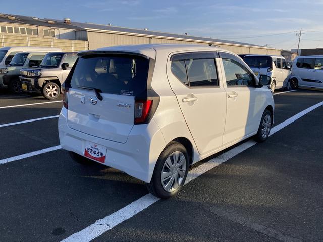 ミライースＸ　ＳＡIII１４インチフルホイールキャップ　ＬＥＤヘッドランプ　電動格納式（カラード）ドアミラー　自発光式デジタルメーターブルーイルミネーションメーター　マニュアルエアコン（ダイヤル式）　キーレスエントリー（静岡県）の中古車